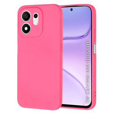 Silikonska maska Techsuit SoftFlex za Honor 600 Smart - hot pink