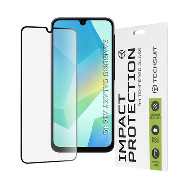 Premium 3D Full Body zaštitno staklo "Techsuit" za Samsung Galaxy A16 4G / A16 5G / A17 4G / A17 5G - black