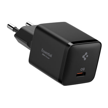 Zidni 30W punjač Spigen "EE301EU" USB-C, Quantum Boost - black