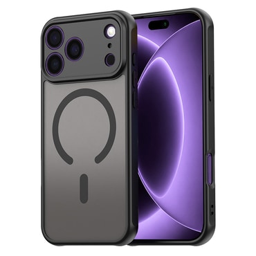 Hibridna maska "HaloFrost II MagSafe" za iPhone 17 Pro / 18 Pro - black