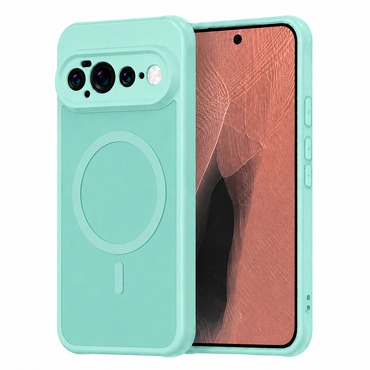 Hibridna maska "HaloFrost II MagSafe" za Google Pixel 11 Pro XL - mint green
