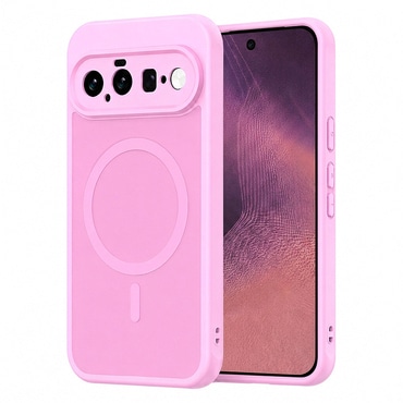 Hibridna maska "HaloFrost II MagSafe" za Google Pixel 11 - pink