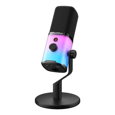 Mikrofon Maono "PD100X" RGB USB-C na USB-A - black