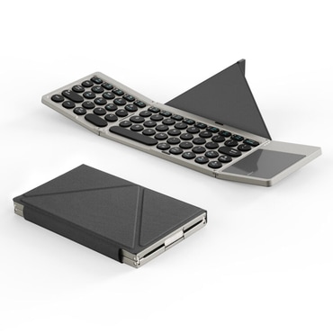 Bežična tipkovnica Dux Ducis "Keyboard Fold-Style" Bluetooth 5.2, USB-C, 180mAh - black