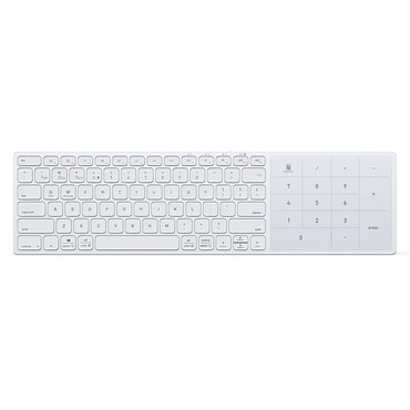 Bežična tipkovnica Dux Ducis "LK Series" Bluetooth 5.0, USB-C, 500mAh - white