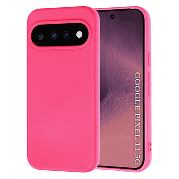 Silikonska maska Techsuit SoftFlex za Google Pixel 11 - hot pink