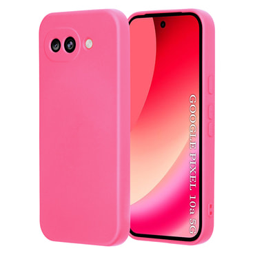 Silikonska maska Techsuit SoftFlex za Google Pixel 10a - hot pink