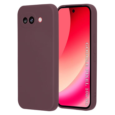 Silikonska maska Techsuit SoftFlex za Google Pixel 10a - plum red