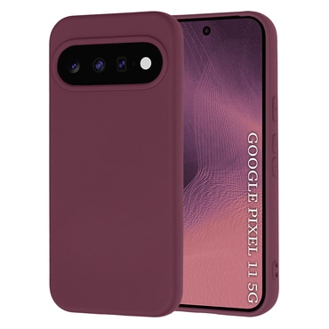 Silikonska maska Techsuit SoftFlex za Google Pixel 11 - plum red