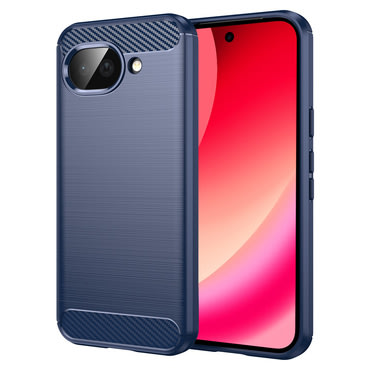 TPU gel maska "Brushed Carbon" za Google Pixel 10a - plav