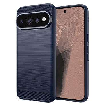 TPU gel maska "Brushed Carbon" za Google Pixel 11 Pro - plav