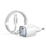 Zidni 65W punjač Mcdodo "Nano Series CH-8262" GaN, USB-C, s 1.2m kablom - white