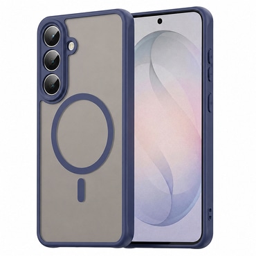 Hibridna maska "HaloFrost II MagSafe" za Samsung Galaxy S26 FE - navy blue