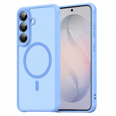 Hibridna maska "HaloFrost II MagSafe" za Samsung Galaxy S26 FE - sky blue