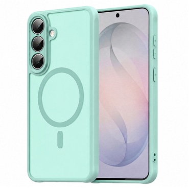 Hibridna maska "HaloFrost II MagSafe" za Samsung Galaxy S26 FE - mint green