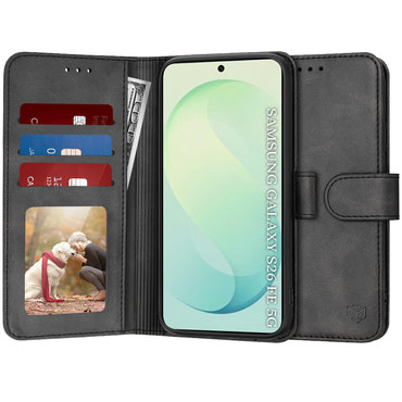 Torbica Techsuit "Diary Book" za Samsung Galaxy S25 FE / S26 FE - crn