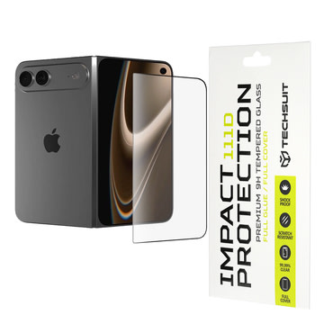 Premium 3D Full Body zaštitno staklo "Techsuit" za iPhone Ultra - crn