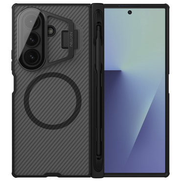Maskica Nillkin "CamShield Prop Magnetic" za Samsung Galaxy Z Fold7 / 18 Pro - transparent black