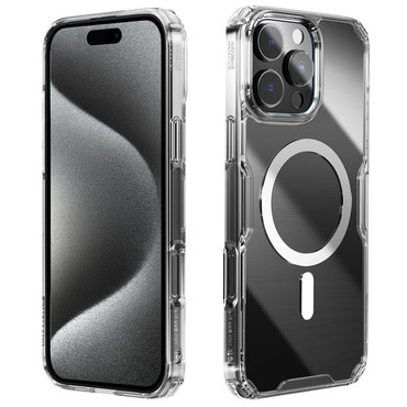 Maskica Nillkin "Nature TPU Pro MagSafe" za iPhone 16 Pro Max - transparent