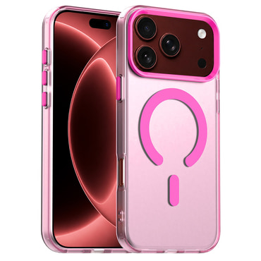 Hibridna maska Techsuit "CandyCase MagSafe" za iPhone 17 Pro Max / 18 Pro Max - pink