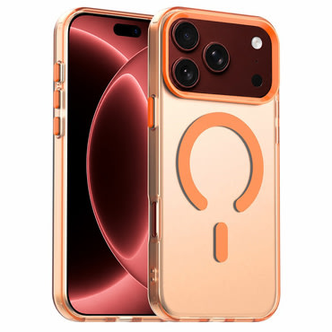 Hibridna maska Techsuit "CandyCase MagSafe" za iPhone 17 Pro Max / 18 Pro Max - orange