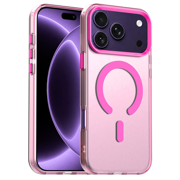 Hibridna maska Techsuit "CandyCase MagSafe" za iPhone 17 Pro / 18 Pro - pink