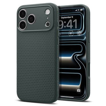 Maska Spigen "Liquid Air" za iPhone 17 Pro / 18 Pro - abyss green