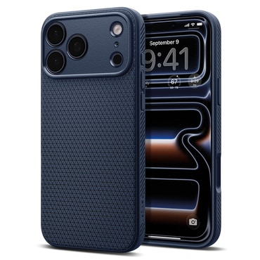 Maska Spigen "Liquid Air" za iPhone 17 Pro / 18 Pro - navy blue