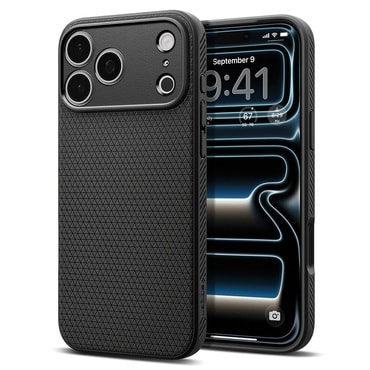 Maska Spigen "Liquid Air" za iPhone 17 Pro / 18 Pro - matte black