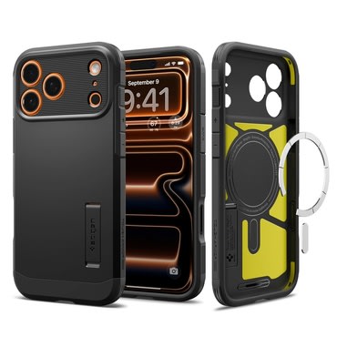 Maskica Spigen "Tough Armor T MagSafe" za iPhone 17 Pro - black
