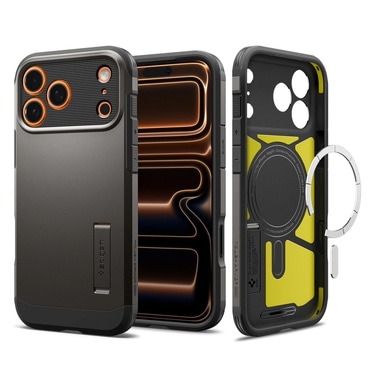 Maskica Spigen "Tough Armor T MagSafe" za iPhone 17 Pro - gunmetal