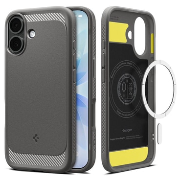 Maska Spigen "Rugged Armor MagFit" za iPhone 17 - grey