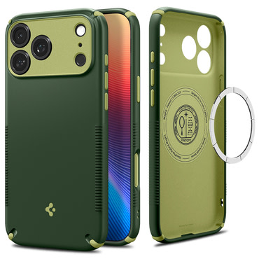 Maskica Spigen "Caseology Nano Pop Hybrid MagSafe" za iPhone 17 Pro / 18 Pro - avo green