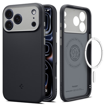 Maska Spigen "Nano Pop Mag za iPhone 17 Pro / 18 Pro - black sesame