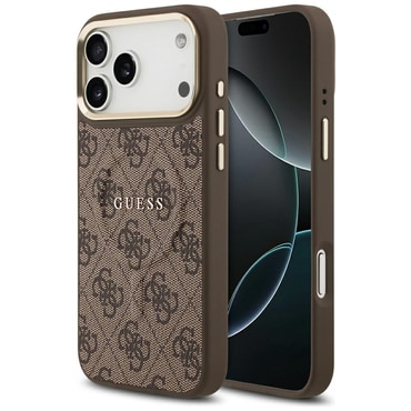 Maskica Guess "4G Embossed Classic MagSafe" za iPhone 17 Pro / 18 Pro / 18 Pro Max - brown