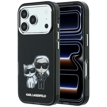 Premium maskica Karl Lagerfeld "IML KC Bodies Sketch Print MagSafe" za iPhone 17 Pro Max / 18 Pro Max / 18 Pro - black