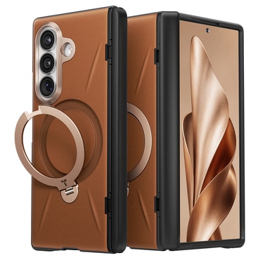 Premium maskica Torras "QPRO Leather" za Samsung Galaxy Z Fold8 Ultra - brown