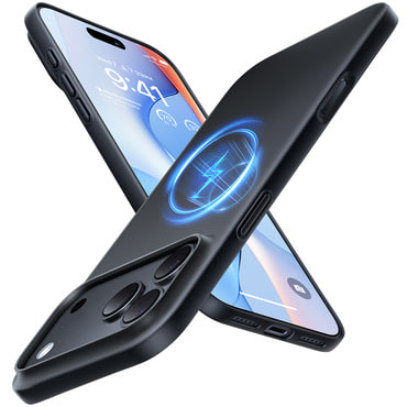 Premium maska Torras "OriginFit-Mag" za iPhone 17 Pro Max / 18 Pro Max - black