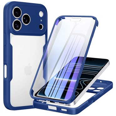 Hibridna Full Body maskica Techsuit "ColorVerse 360" za iPhone 17 Pro Max / 18 Pro Max - blue