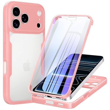 Hibridna Full Body maskica Techsuit "ColorVerse 360" za iPhone 17 Pro / 18 Pro - pink