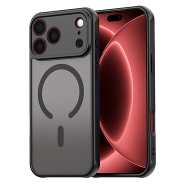 Hibridna maska "HaloFrost II MagSafe" za iPhone 17 Pro Max / 18 Pro Max - black