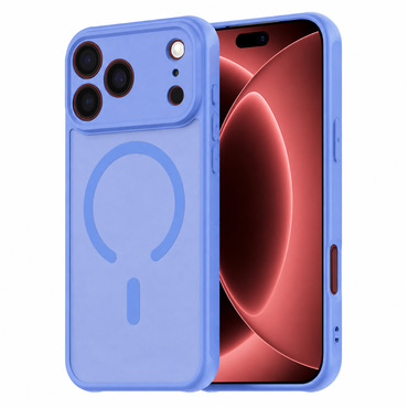 Hibridna maska "HaloFrost II MagSafe" za iPhone 17 Pro Max / 18 Pro Max - sky blue