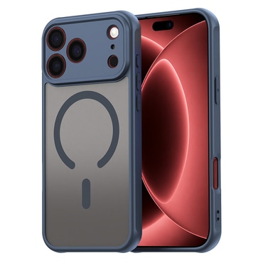 Hibridna maska "HaloFrost II MagSafe" za iPhone 17 Pro Max / 18 Pro Max - navy blue
