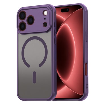 Hibridna maska "HaloFrost II MagSafe" za iPhone 17 Pro Max / 18 Pro Max - purple