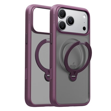 Premium maskica Torras "Ostand Spin Series" za iPhone 17 Pro / 18 Pro / 18 Pro Max - purple
