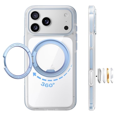 Premium maskica Torras "Ostand O3 Light" za iPhone 17 Pro / 18 Pro / 18 Pro Max - blue