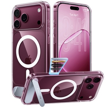 Premium maskica Torras "Ostand L1 Guardian" za iPhone 17 Pro / 18 Pro / 18 Pro - clear