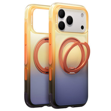 Premium maskica Torras "Ostand O3 Air Gradient" za iPhone 17 Pro Max / 18 Pro Max / 18 Pro - arizona glow