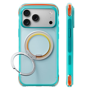 Premium maskica Torras "O3 Air Core" za iPhone 17 Pro Max / 18 Pro Max / 18 Pro - prism turquoise
