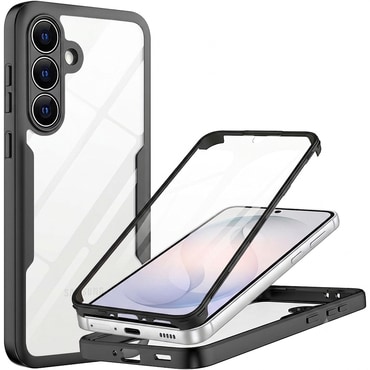 Hibridna Full Body maskica Techsuit "ColorVerse 360" za Samsung Galaxy S26 FE - black